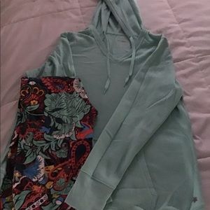 Hoodie with Lularoe leggings